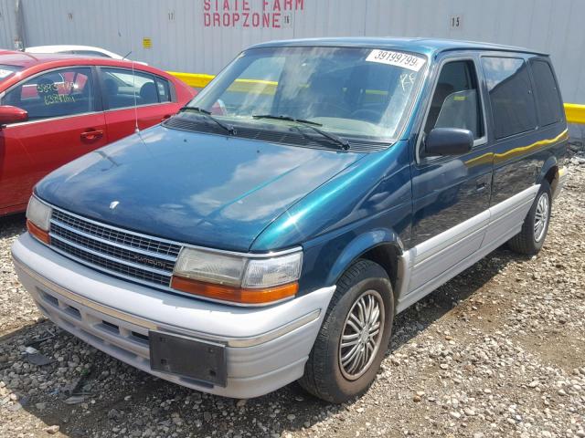 2P4GH55R0RR556982 - 1994 PLYMOUTH VOYAGER LE GREEN photo 2
