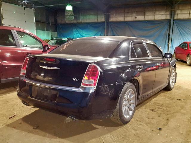 2C3CCACG6CH310421 - 2012 CHRYSLER 300 LIMITE BLACK photo 4