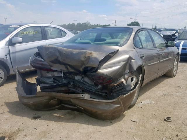 1G2WK52J71F269476 - 2001 PONTIAC GRAND PRIX CHARCOAL photo 4