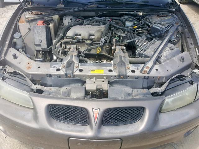 1G2WK52J71F269476 - 2001 PONTIAC GRAND PRIX CHARCOAL photo 7