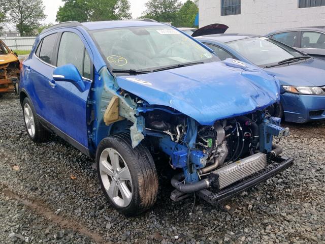 KL4CJASB2GB745680 - 2016 BUICK ENCORE BLUE photo 1