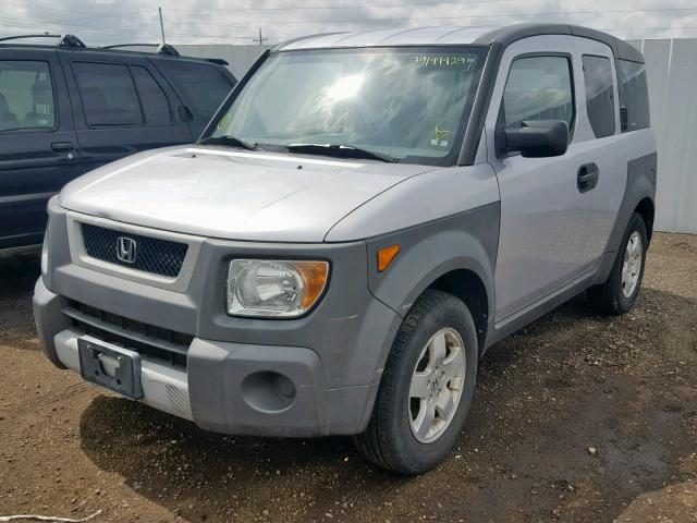 5J6YH28573L044906 - 2003 HONDA ELEMENT EX SILVER photo 2