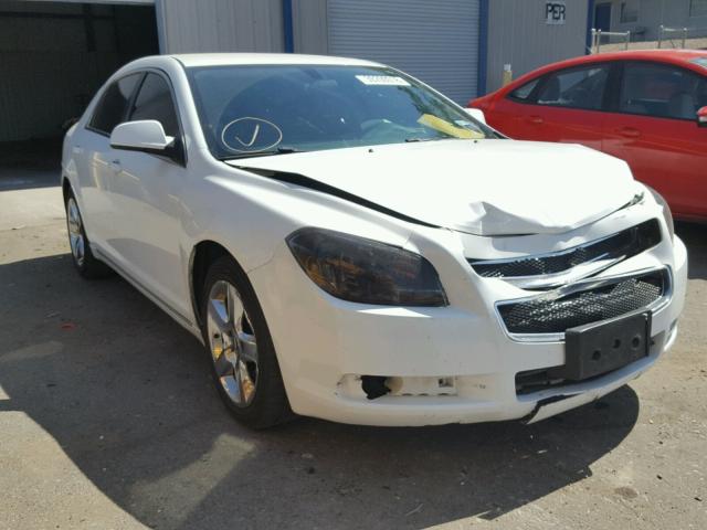 1G1ZC5EB6AF290659 - 2010 CHEVROLET MALIBU 1LT WHITE photo 1