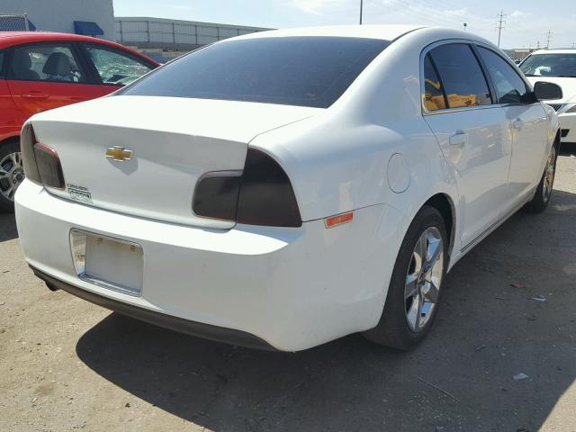 1G1ZC5EB6AF290659 - 2010 CHEVROLET MALIBU 1LT WHITE photo 4