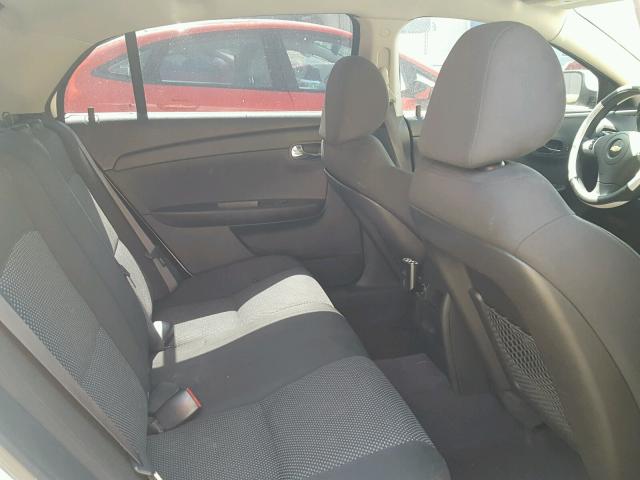 1G1ZC5EB6AF290659 - 2010 CHEVROLET MALIBU 1LT WHITE photo 6