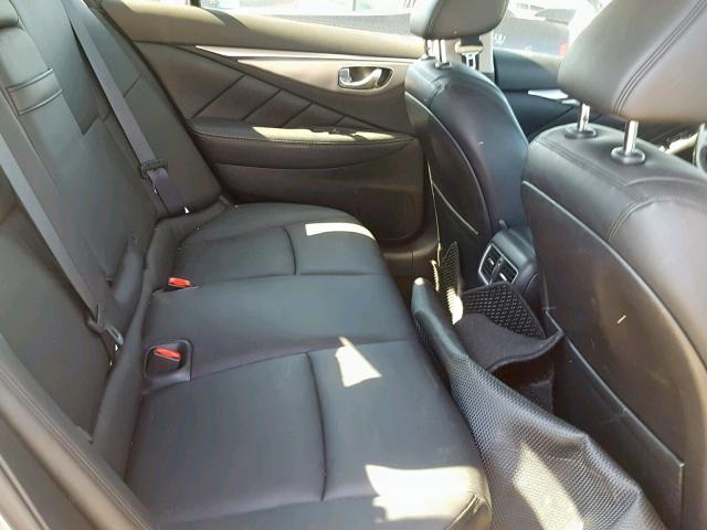 JN1BV7AR9EM688549 - 2014 INFINITI Q50 BASE GRAY photo 6