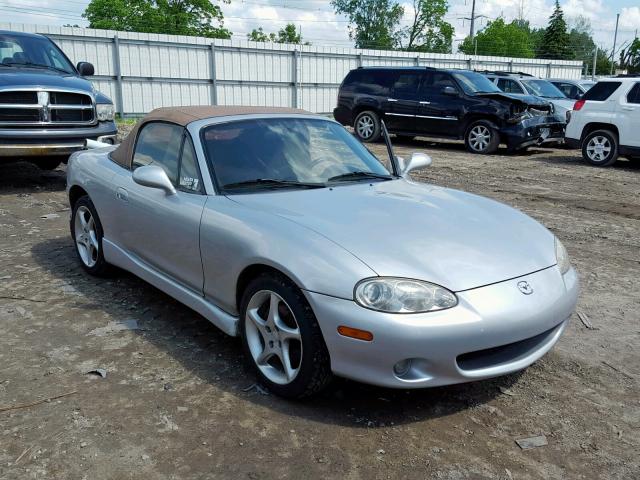 JM1NB353510202161 - 2001 MAZDA MX-5 MIATA SILVER photo 1