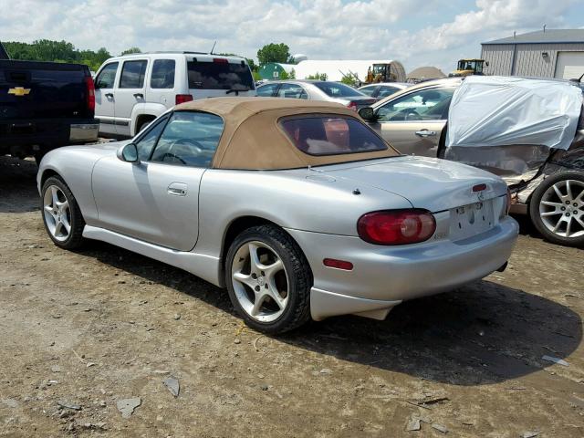 JM1NB353510202161 - 2001 MAZDA MX-5 MIATA SILVER photo 3