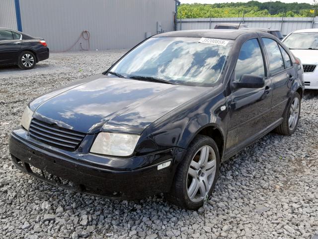 3VWSE69M43M016316 - 2003 VOLKSWAGEN JETTA GLS BLACK photo 2