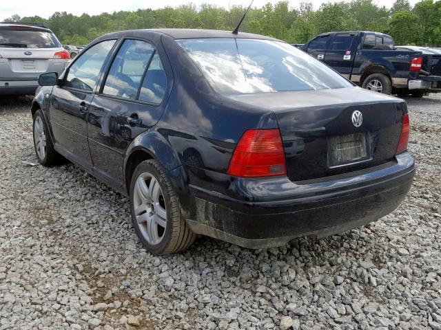 3VWSE69M43M016316 - 2003 VOLKSWAGEN JETTA GLS BLACK photo 3