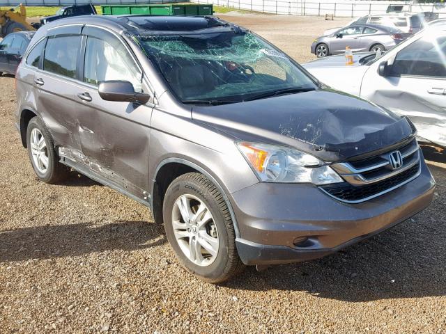 5J6RE4H79AL069796 - 2010 HONDA CR-V EXL BROWN photo 1