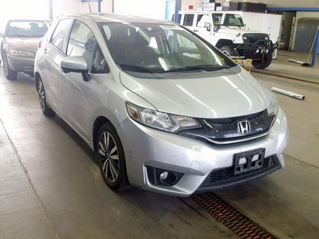 3HGGK5H88FM734196 - 2015 HONDA FIT EX SILVER photo 1