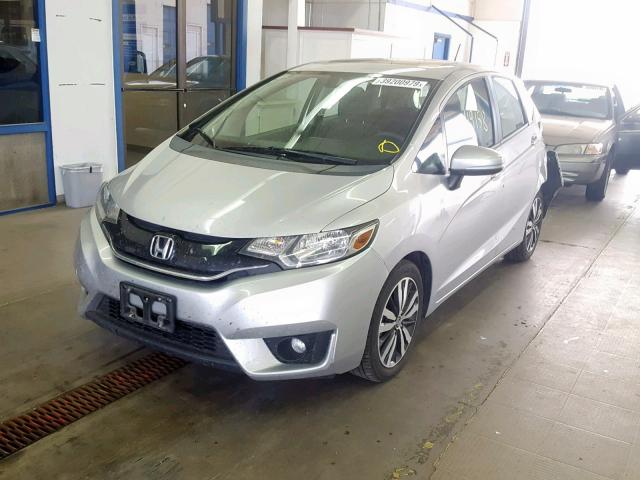 3HGGK5H88FM734196 - 2015 HONDA FIT EX SILVER photo 2