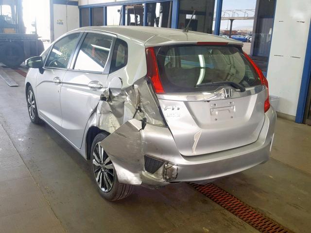 3HGGK5H88FM734196 - 2015 HONDA FIT EX SILVER photo 3