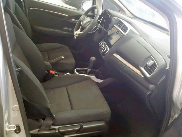 3HGGK5H88FM734196 - 2015 HONDA FIT EX SILVER photo 5