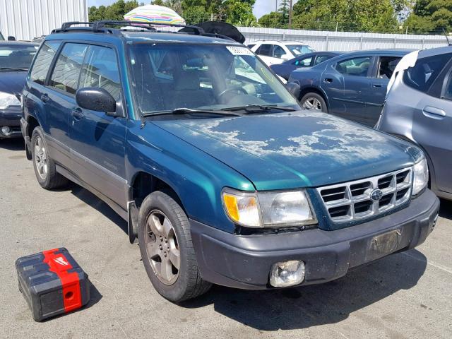 JF1SF6555XH731961 - 1999 SUBARU FORESTER S GREEN photo 1