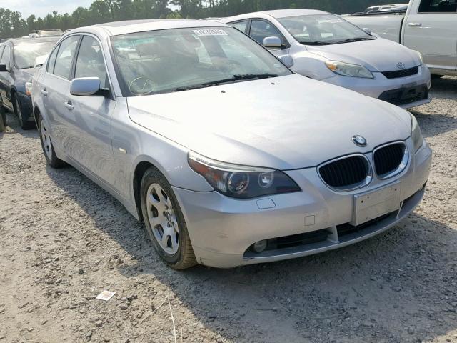 WBANA53574B854630 - 2004 BMW 525 I SILVER photo 1