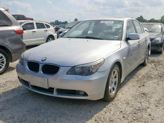 WBANA53574B854630 - 2004 BMW 525 I SILVER photo 2