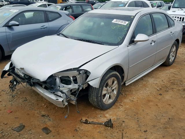 2G1WC5E31C1276951 - 2012 CHEVROLET IMPALA LTZ SILVER photo 2