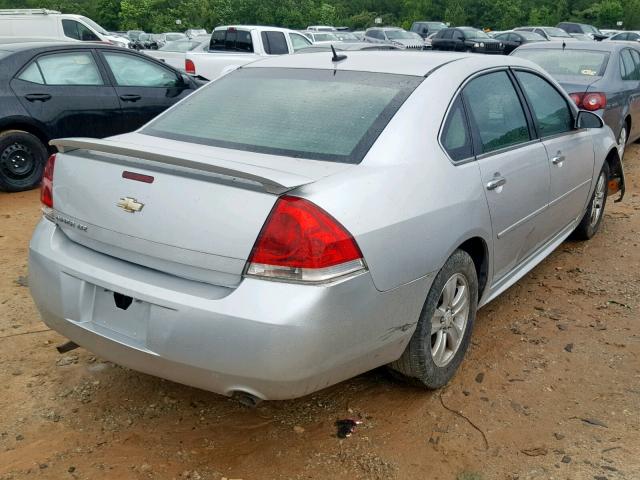 2G1WC5E31C1276951 - 2012 CHEVROLET IMPALA LTZ SILVER photo 4