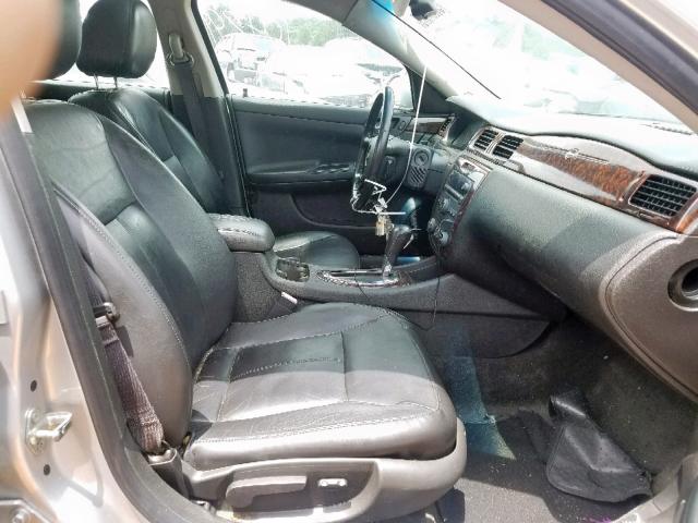 2G1WC5E31C1276951 - 2012 CHEVROLET IMPALA LTZ SILVER photo 5