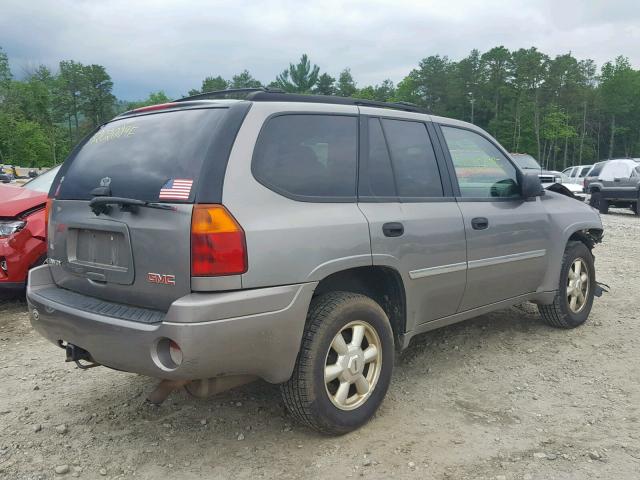 1GKDT13S172169569 - 2007 GMC ENVOY SILVER photo 4