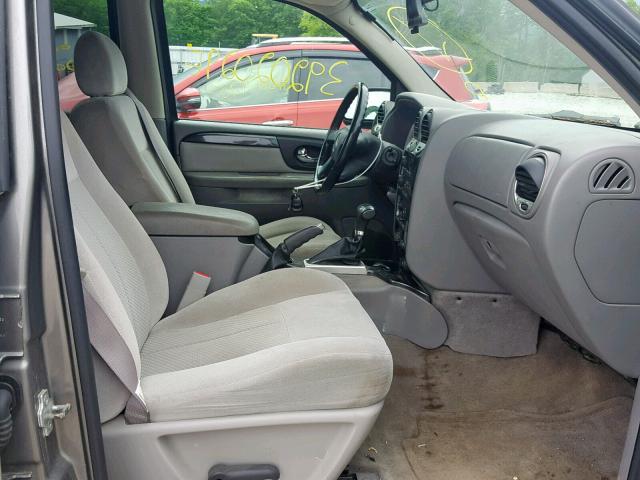 1GKDT13S172169569 - 2007 GMC ENVOY SILVER photo 5