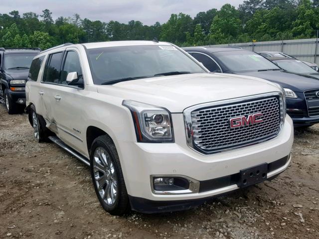 1GKS1JKJ0FR240983 - 2015 GMC YUKON XL D WHITE photo 1