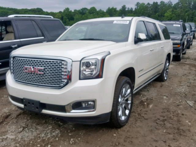 1GKS1JKJ0FR240983 - 2015 GMC YUKON XL D WHITE photo 2