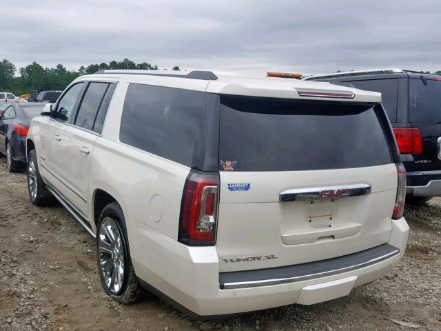 1GKS1JKJ0FR240983 - 2015 GMC YUKON XL D WHITE photo 3