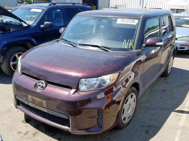 JTLZE4FE7CJ016086 - 2012 TOYOTA SCION XB 栗色 照片 2