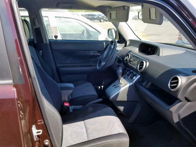 JTLZE4FE7CJ016086 - 2012 TOYOTA SCION XB 栗色 照片 5
