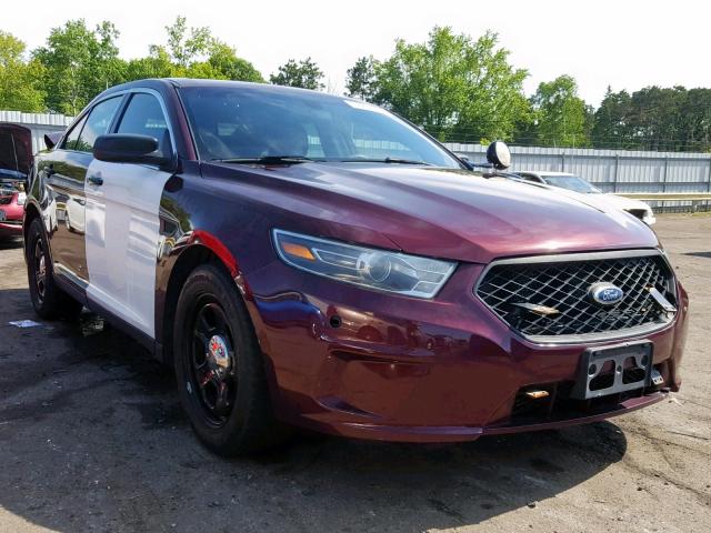 1FAHP2MK7FG150375 - 2015 FORD TAURUS POL MAROON photo 1