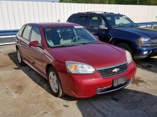 1G1ZT61826F287281 - 2006 CHEVROLET MALIBU MAX ბურგუნდია ფოტო 1