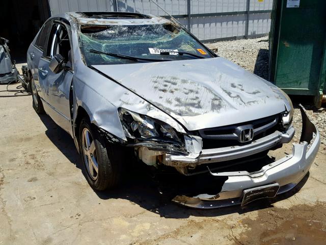 1HGCM56745A061034 - 2005 HONDA ACCORD EX SILVER photo 1