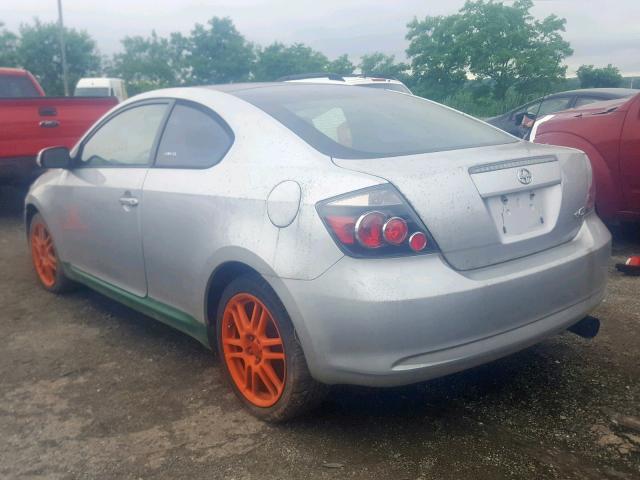 JTKDE177960083442 - 2006 TOYOTA SCION TC 银色 照片 3