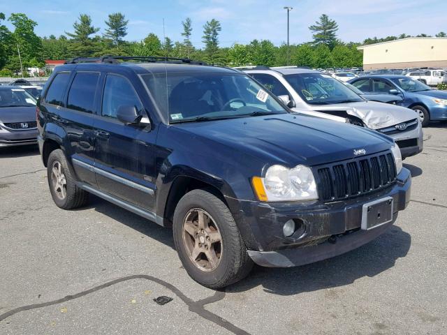 1J8GR48K87C632456 - 2007 JEEP GRAN CHER BLACK photo 1