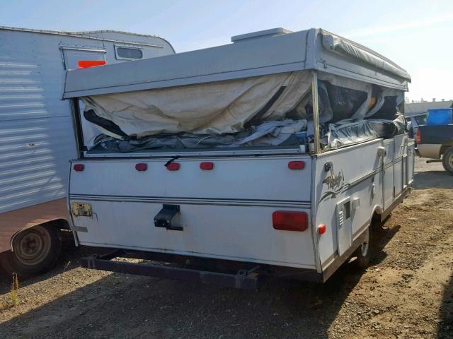 4X4CFS7155D150217 - 2005 WILDWOOD TENTCAMPER YELLOW photo 4