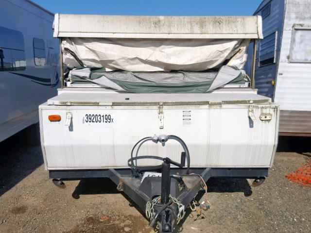 4X4CFS7155D150217 - 2005 WILDWOOD TENTCAMPER YELLOW photo 8