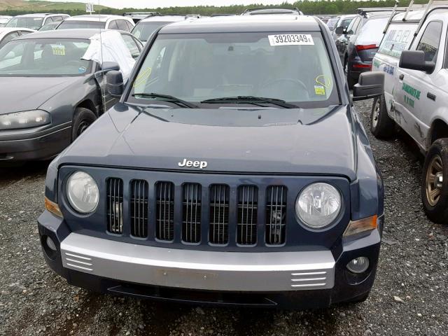 1J8FF48W07D372247 - 2007 JEEP PATRIOT LI BLUE photo 9