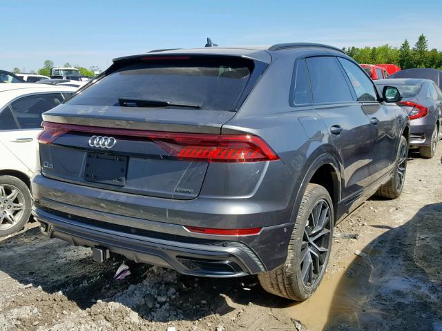 WA1FVAF14KD007752 - 2019 AUDI Q8 PRESTIG GRAY photo 4