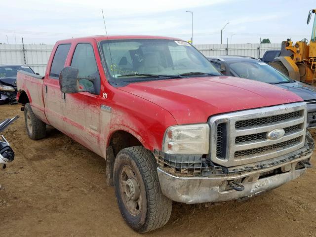 1FTWW31P47EA95407 - 2007 FORD F350 SRW S RED photo 1