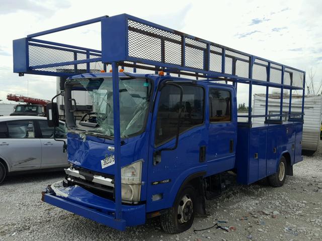 JALC4J16787000671 - 2008 ISUZU NPR BLUE photo 2