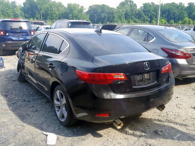 19VDE1F58DE001897 - 2013 ACURA ILX 20 PRE BLACK photo 3