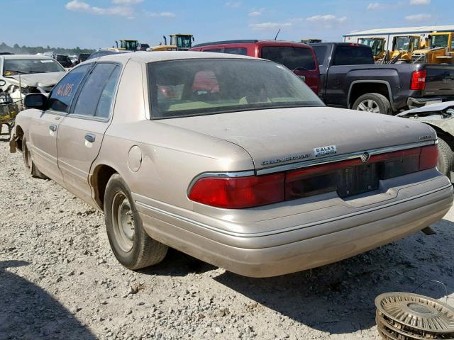 2MELM74W6VX700900 - 1997 MERCURY GRAND MARQ TAN photo 3