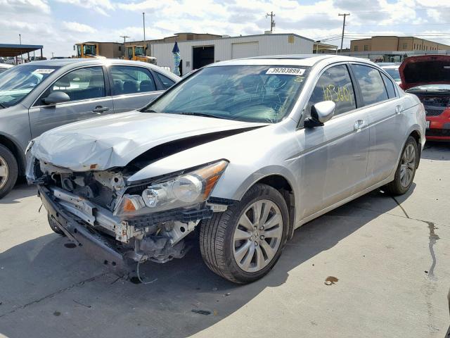 1HGCP3F8XCA025740 - 2012 HONDA ACCORD EXL SILVER photo 2