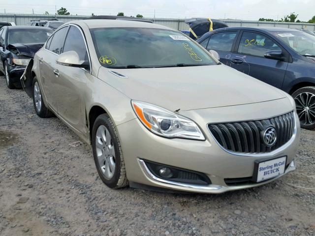 2G4GM5ER1E9241100 - 2014 BUICK REGAL PREM GOLD photo 1