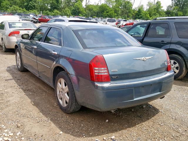 2C3KK63H96H149152 - 2006 CHRYSLER 300C BLUE photo 3