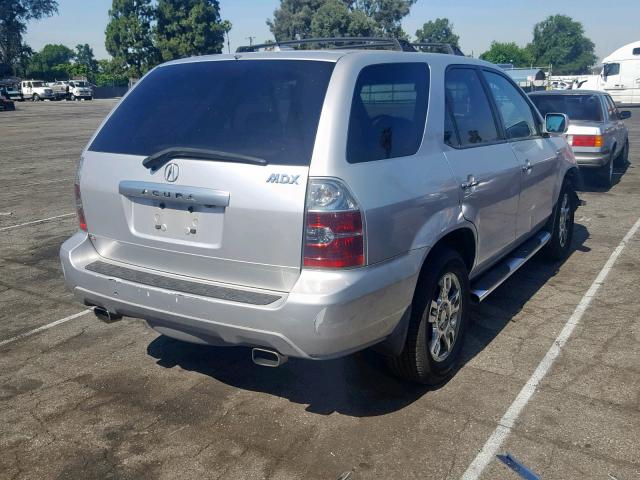 2HNYD18835H557957 - 2005 ACURA MDX TOURIN SILVER photo 4