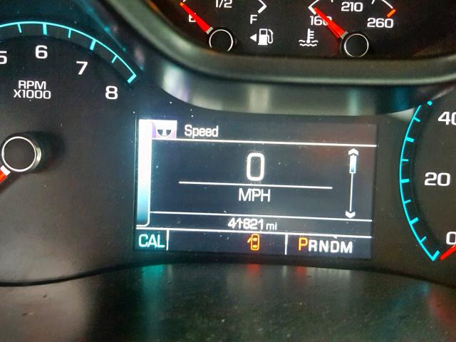 1GCGTCE3XG1103456 - 2016 CHEVROLET COLORADO L RED photo 8